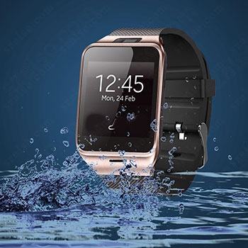 Heart rate meter Waterproof GPS Android4.3 Smart Watch Supports synchronous Android phones Watch-SW12
