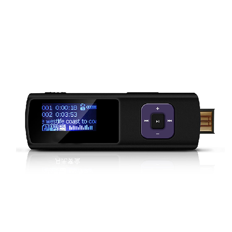Q70抽拉伸缩式MP3音频播放器