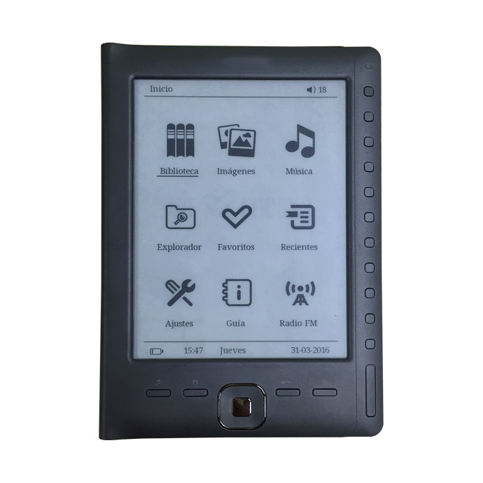 BK-6001 ink screen e-reader 6inch reader