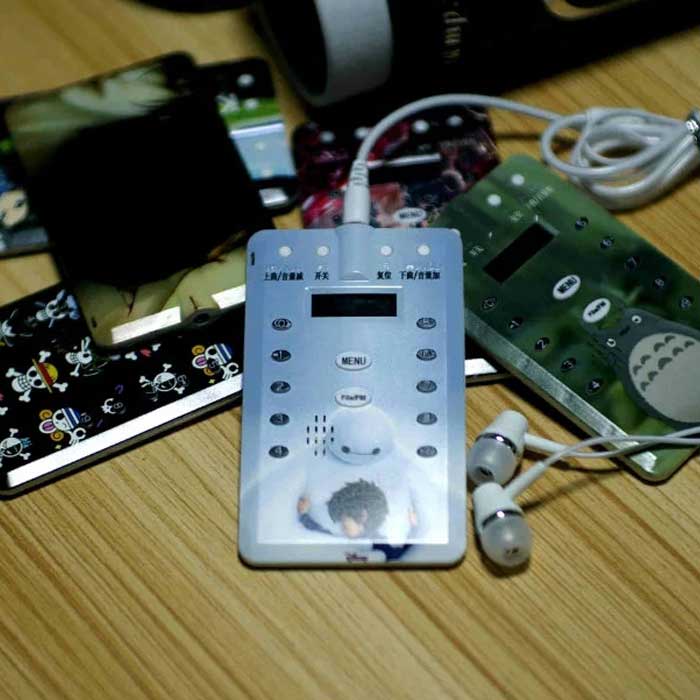 OLED card MP3 players Q67