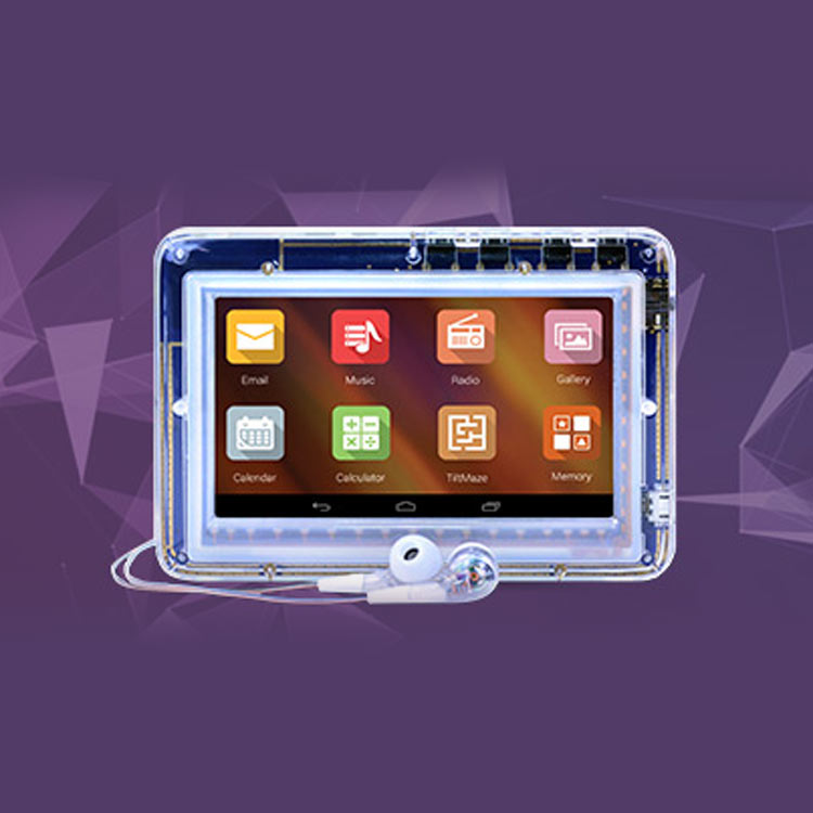 4.3inch transparent tablet computer player MID-4327