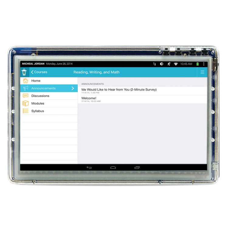 MID-1015 transparent tablet